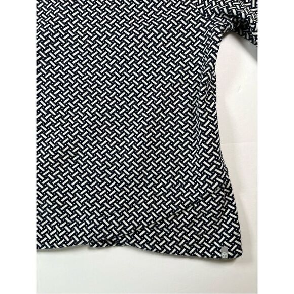 T By Talbots Asymmetrical Cross Stitch Lightweight Sweatshirt Size Large Petite - Picture 6 of 10